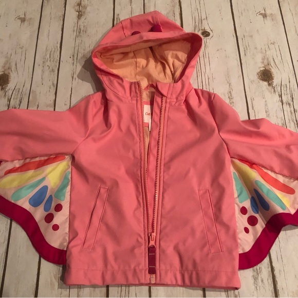 Cat & jack butterfly rain jacket - Picture 2 of 8